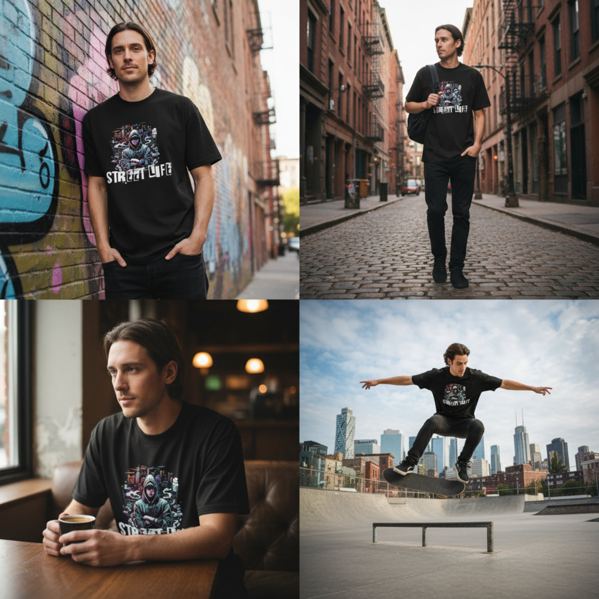 Oversized Street wear t-shirt