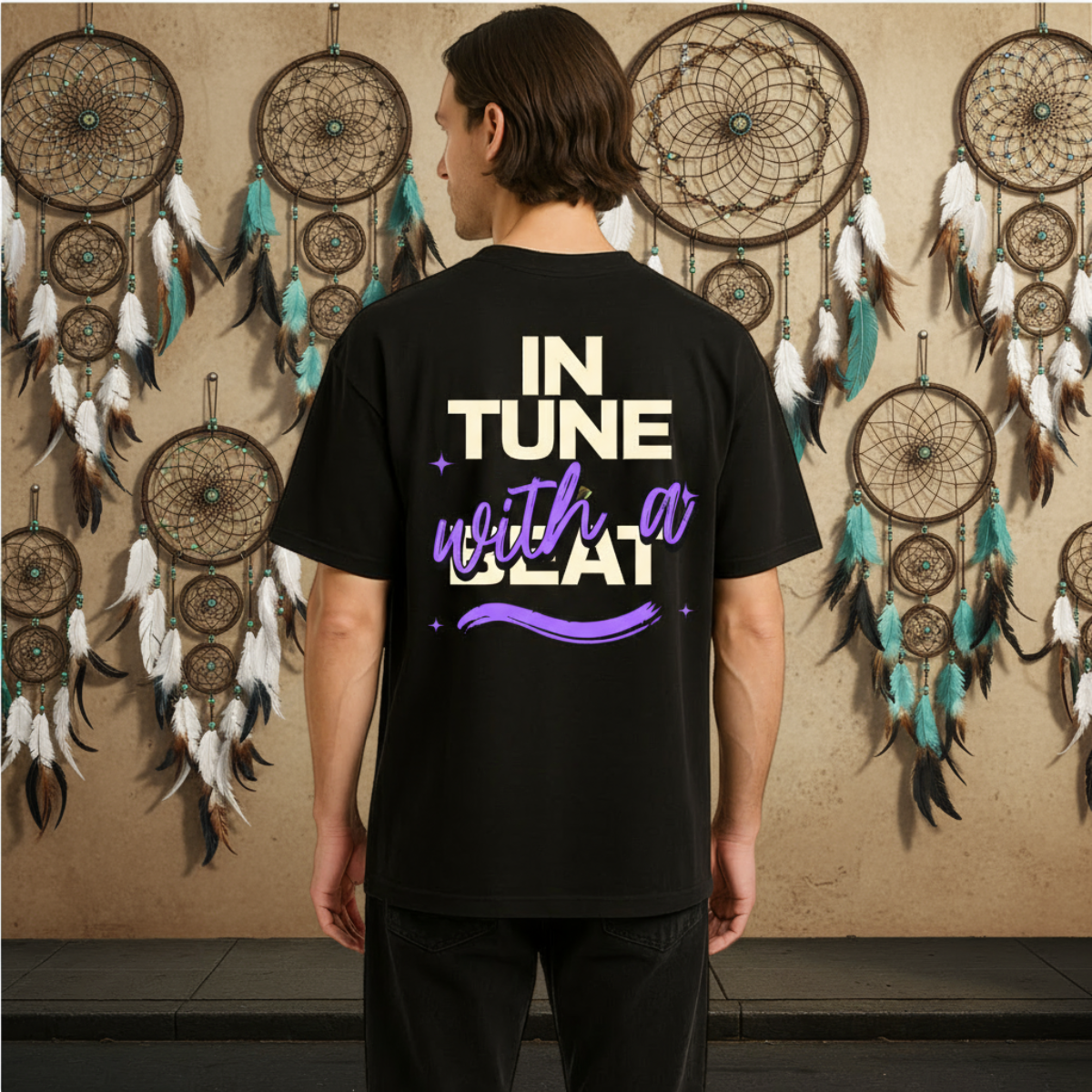 Oversized in-tune t-shirt