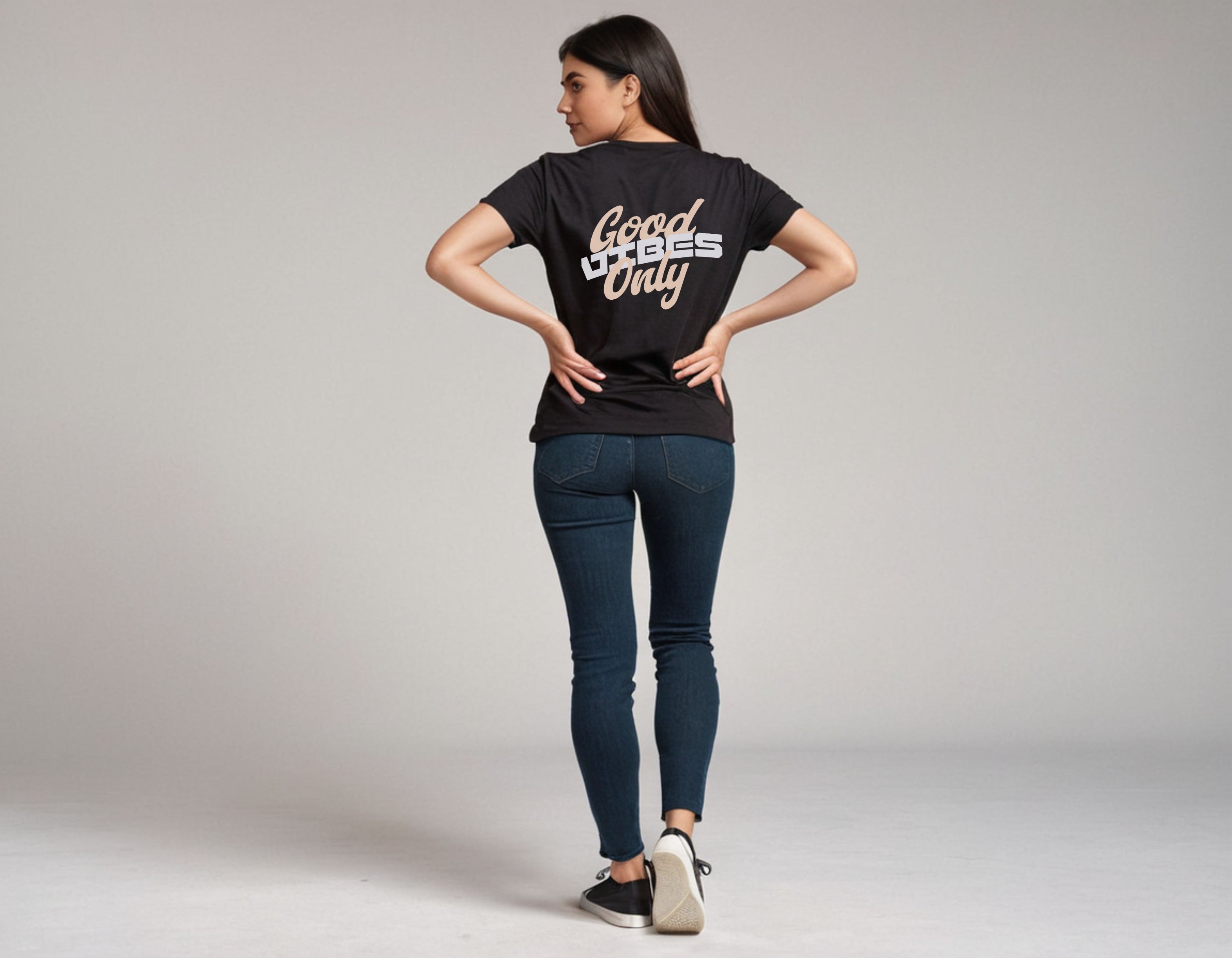 Good Vibe Only Black